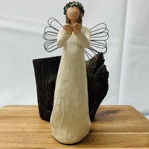 Demdaco Willow Tree Angel of Christmas Spirit
